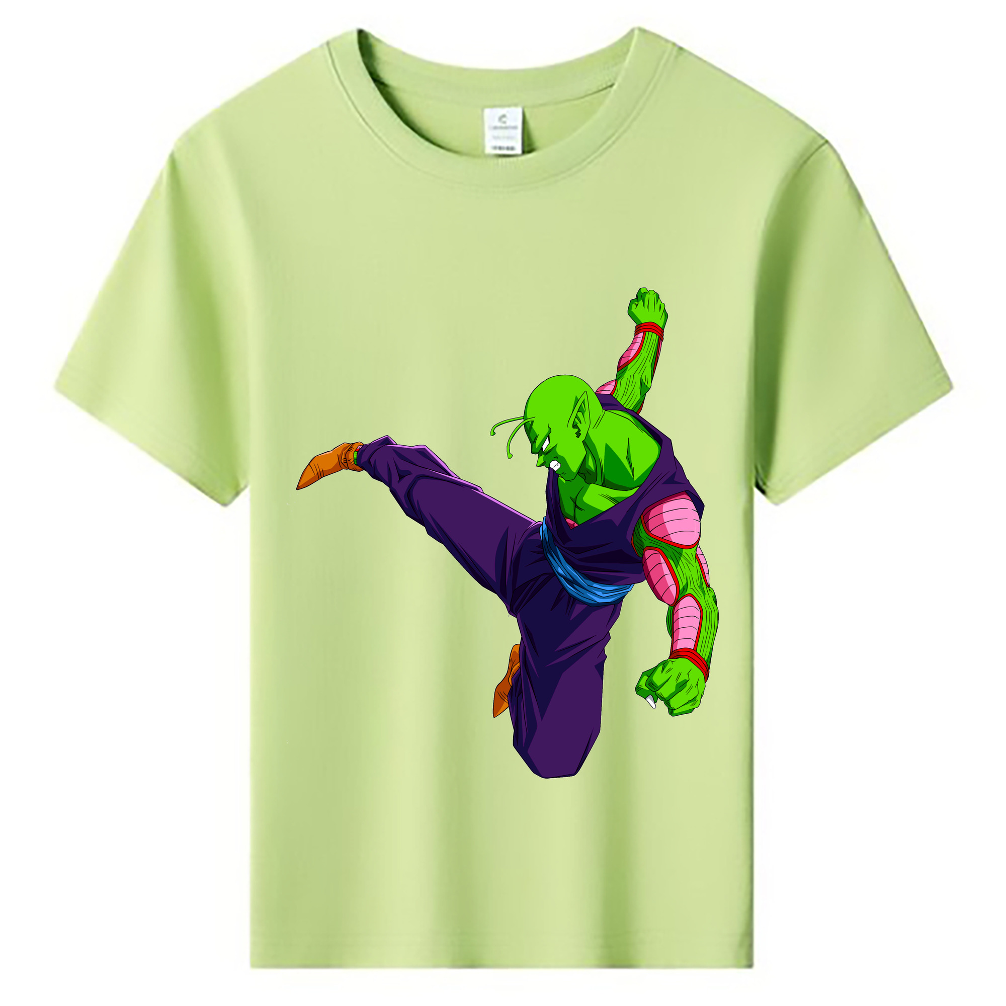 （画像用） ドラゴンボール ピッコロ DRAGON BALL Piccolo 綿100％キッズTシャツ（フロントプリント）